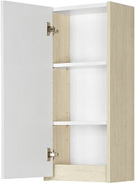 Акватон Шкаф подвесной Сканди 35 дуб верона/белый – фотография-2